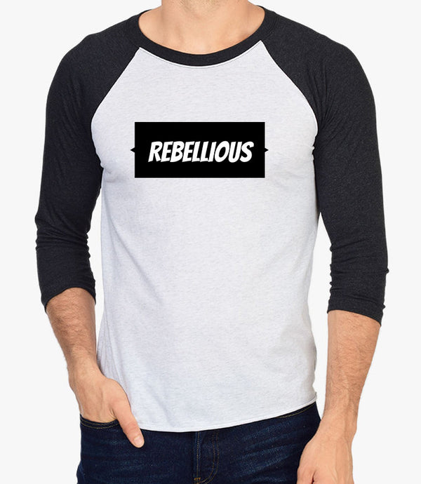 Baseball Shirt: Rebellious Logo