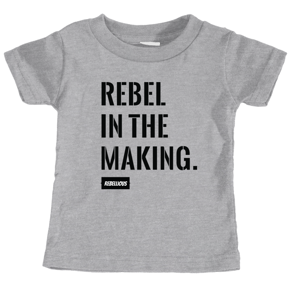 Kids Shirt: Rebel in the making