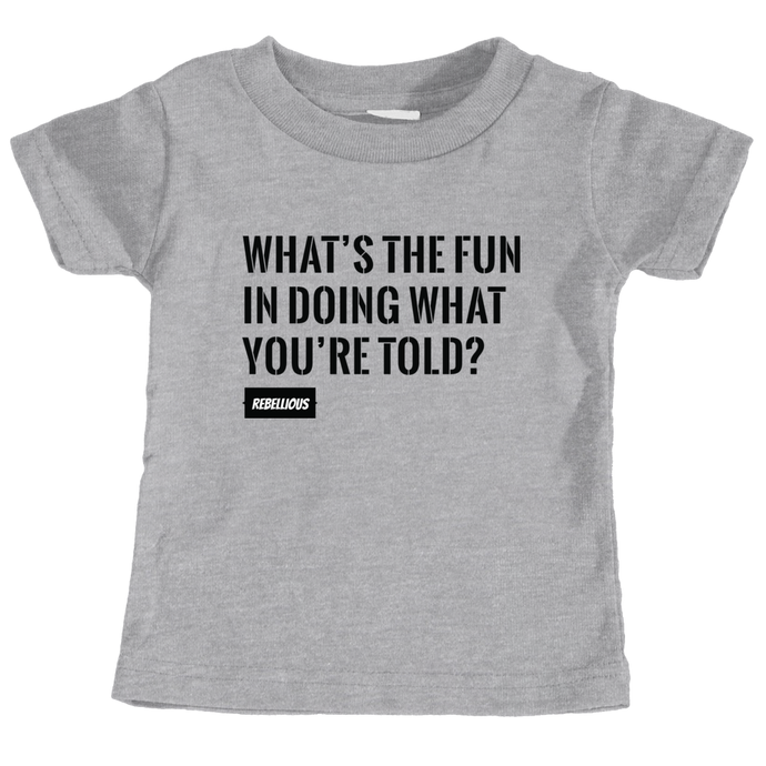 Kids Shirt: What's the fun...